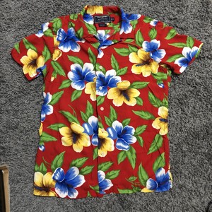 polo floral button down