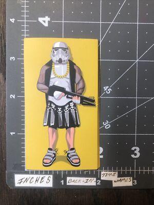 Stormtrooper Gangster Adult Humor Sticker For Skateboard Phone Guitar Ect Mat112