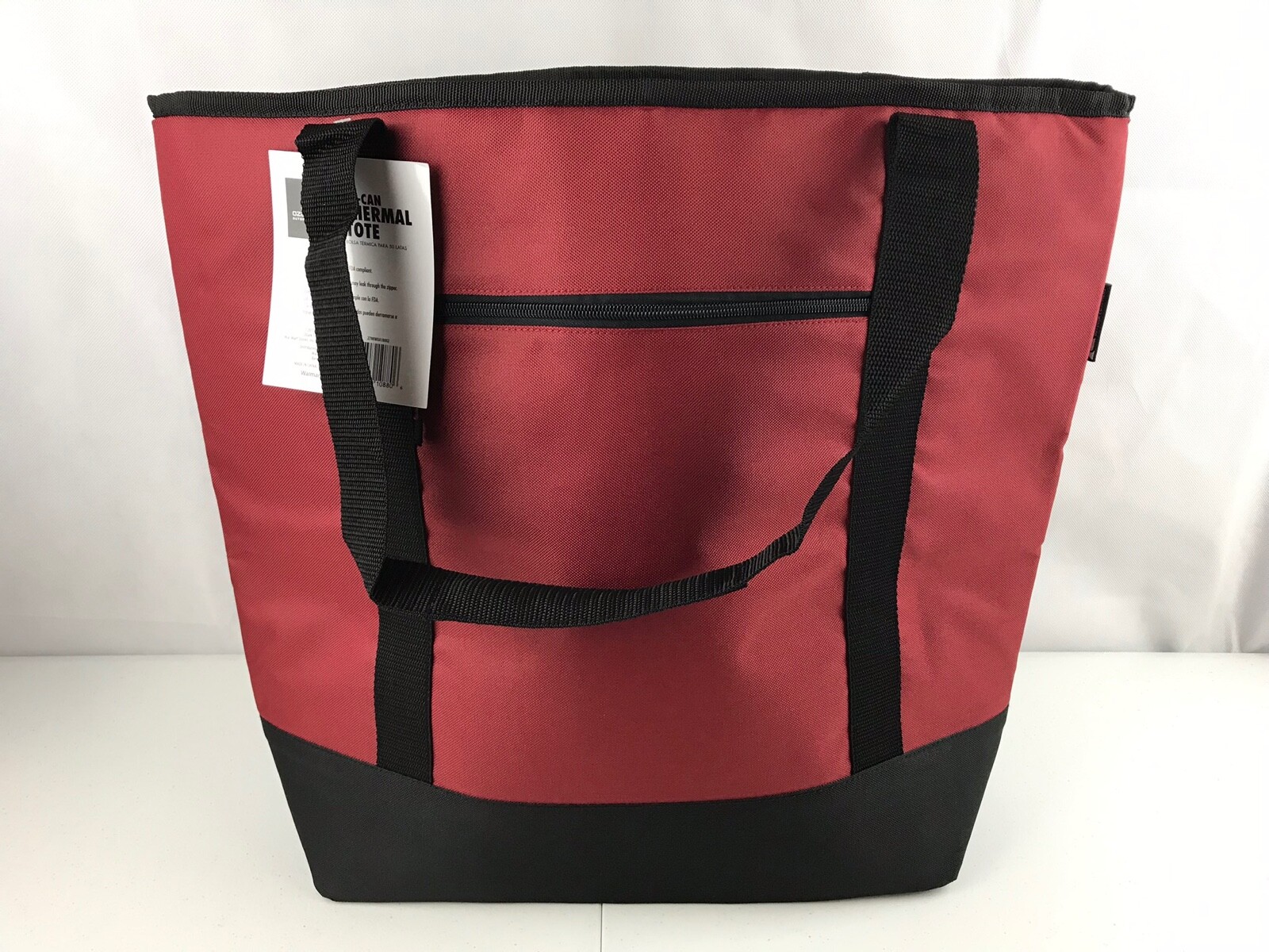 2 Totes Thermal Insulated Ozark Trail 50 Can Cooler Tote Bag Red for ...