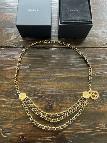 Chanel Vintage Belt/ Necklace- Gold Chain AMAZING!