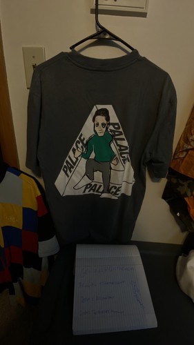 T-shirt maglietta Palace Palaceskateboards Jkr grigio grigio medio M - Foto 2 di 3