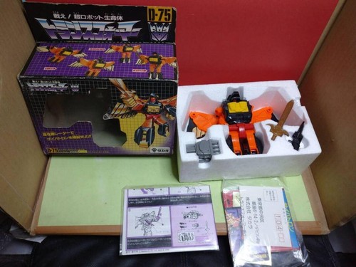 Time Bomb Transformers D-75 Predacons airborne attacker Takara Action Figure - Picture 7 of 9