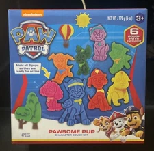 NEW Nickelodeon PAWSOME PUP Paw Patrol Character Mold Clay Dough Set