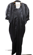 vintage Satin Ascot Evening dress size large