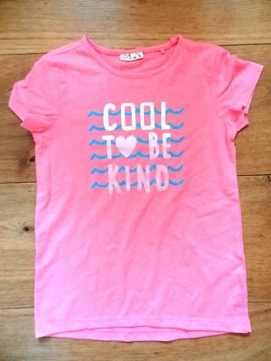 Kinder Mädchen Sportshirt Funktionsshirt von OVS Kids in Größe 128 Pink Rosa - Bild 1 von 2