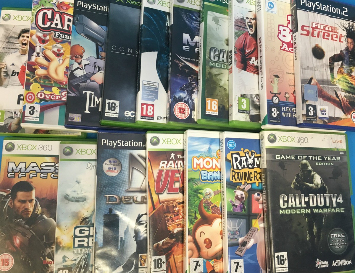 10 x Games Bundle Joblot Xbox 360 Playstation 3 Nintendo Wii Game
