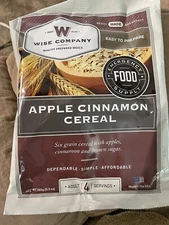 Wise Ready Made Apple Cinnamon Cereal 4 Servings **FREE SHIPPING