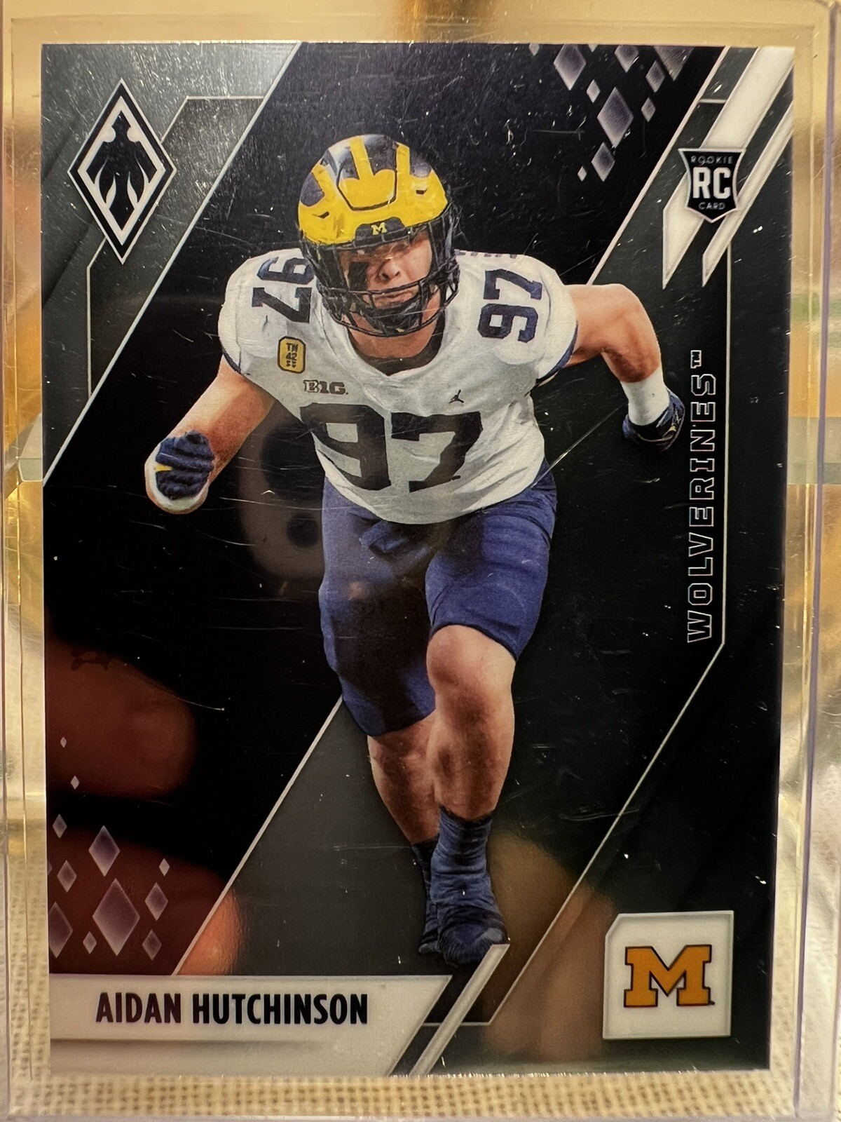 AIDAN HUTCHINSON ROOKIE 2022 CHRONICLES PHOENIX DRAFT PICKS LIONS WOLVERINES #16