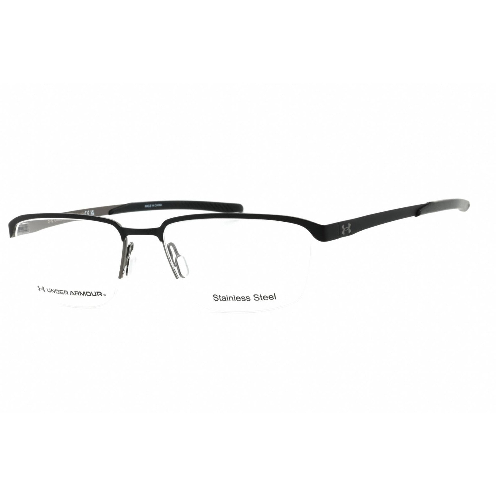 Мужские очки Under Armour в матово-черной прямоугольной полуободке UA 5051G 0003 00 11490₽