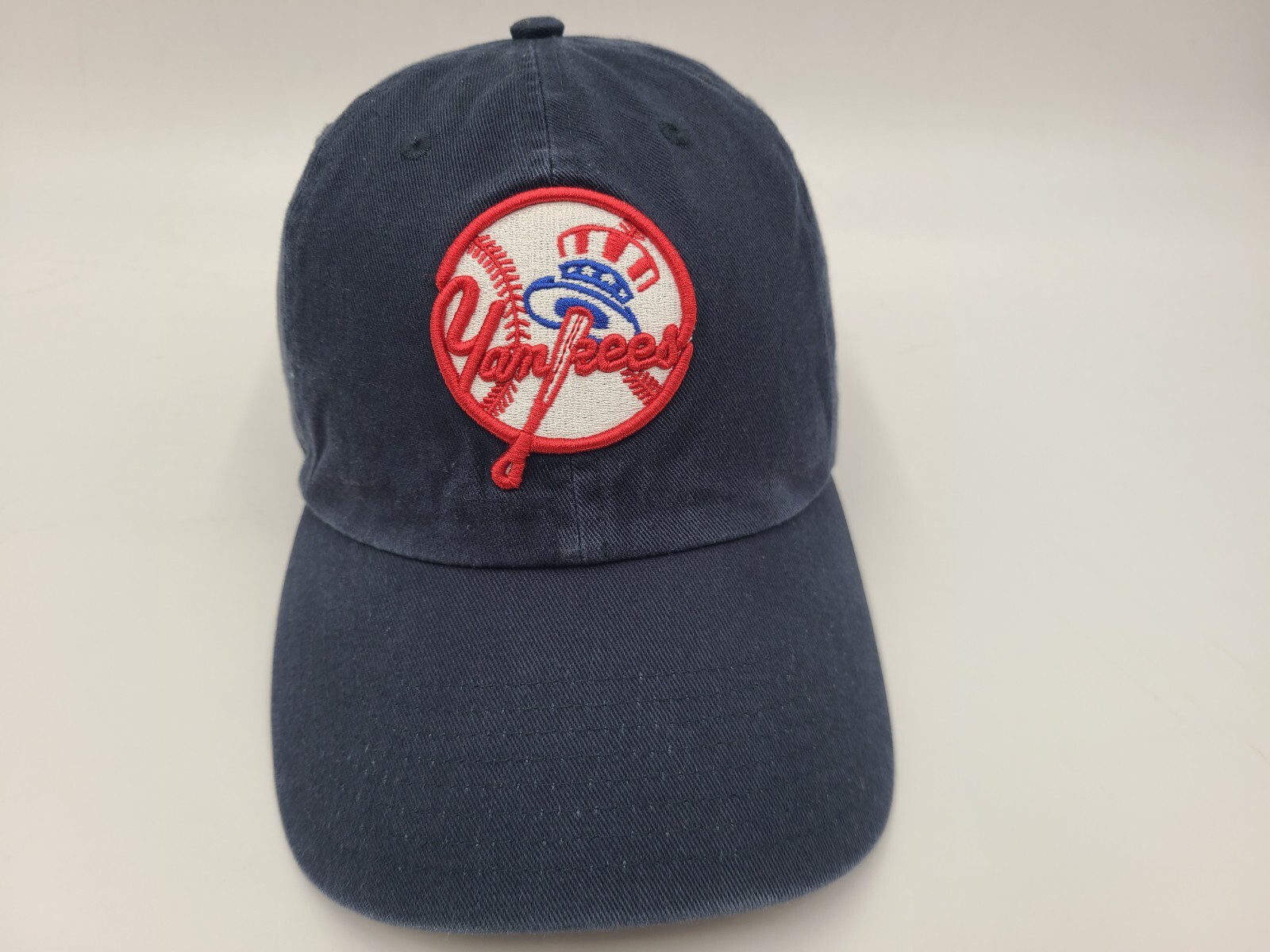 New York Yankees 47 Brand Strapback Adjustable Hat Cap Dad Men MLB Baseball Blue