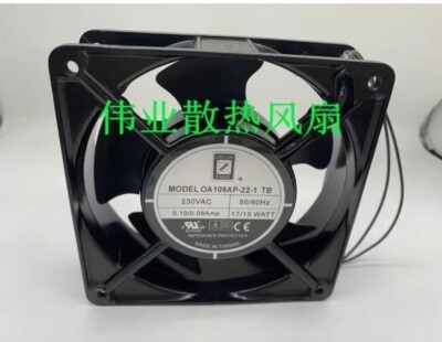 ORION FANS OA109AP-22-1TB 230V 0.10/0.09A 17/15W 12038 12cm Cooling Fan