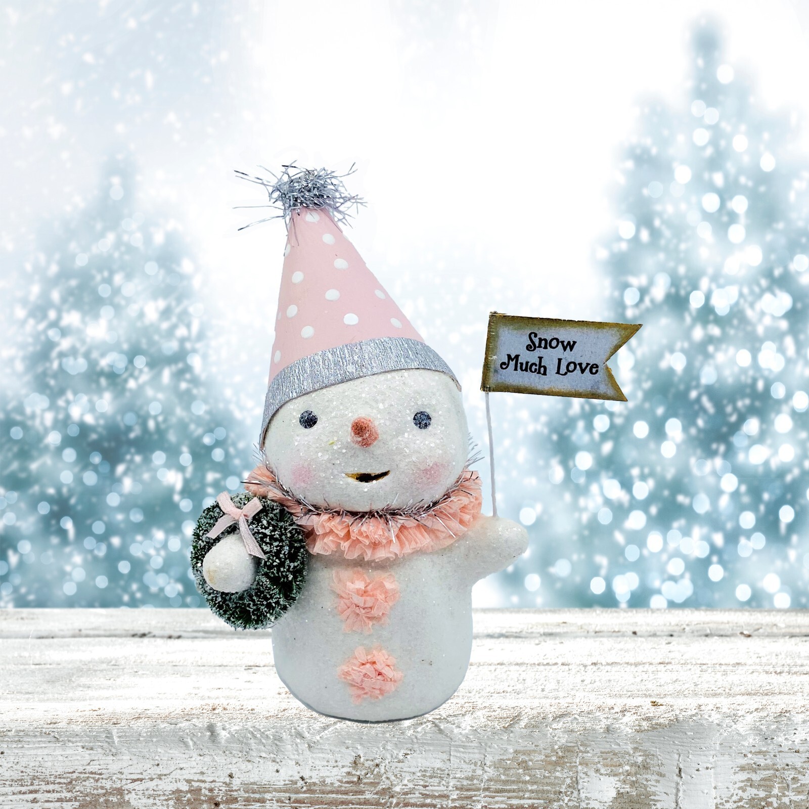 Bethany Lowe Designs: Raggedy Pants; Michelle Allen, Snow Much Love Snowgirl