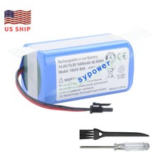3400mAh Battery Replacement for Tikom G8000Pro Robot Vacuum Cleaner 14.4V 48.96W