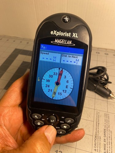 Magellan eXplorist XL Handheld GPS Unit Portable Working