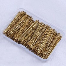 150Pcs Gold Metal Hair Clips Wedding Bridal Bobby Pins Barrette Hairpins Women's