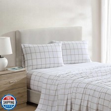 Nautica - Queen Bed Sheets, Lightweight Cotton Percale Bedding Se