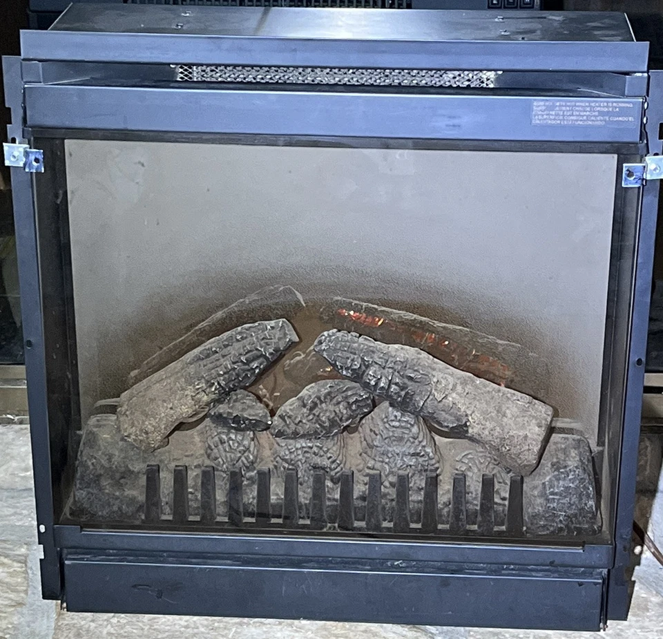 1440瓦Dimplex 22英寸电动壁炉插入黑色壁炉LED加热器 — 第 3/4 张图片