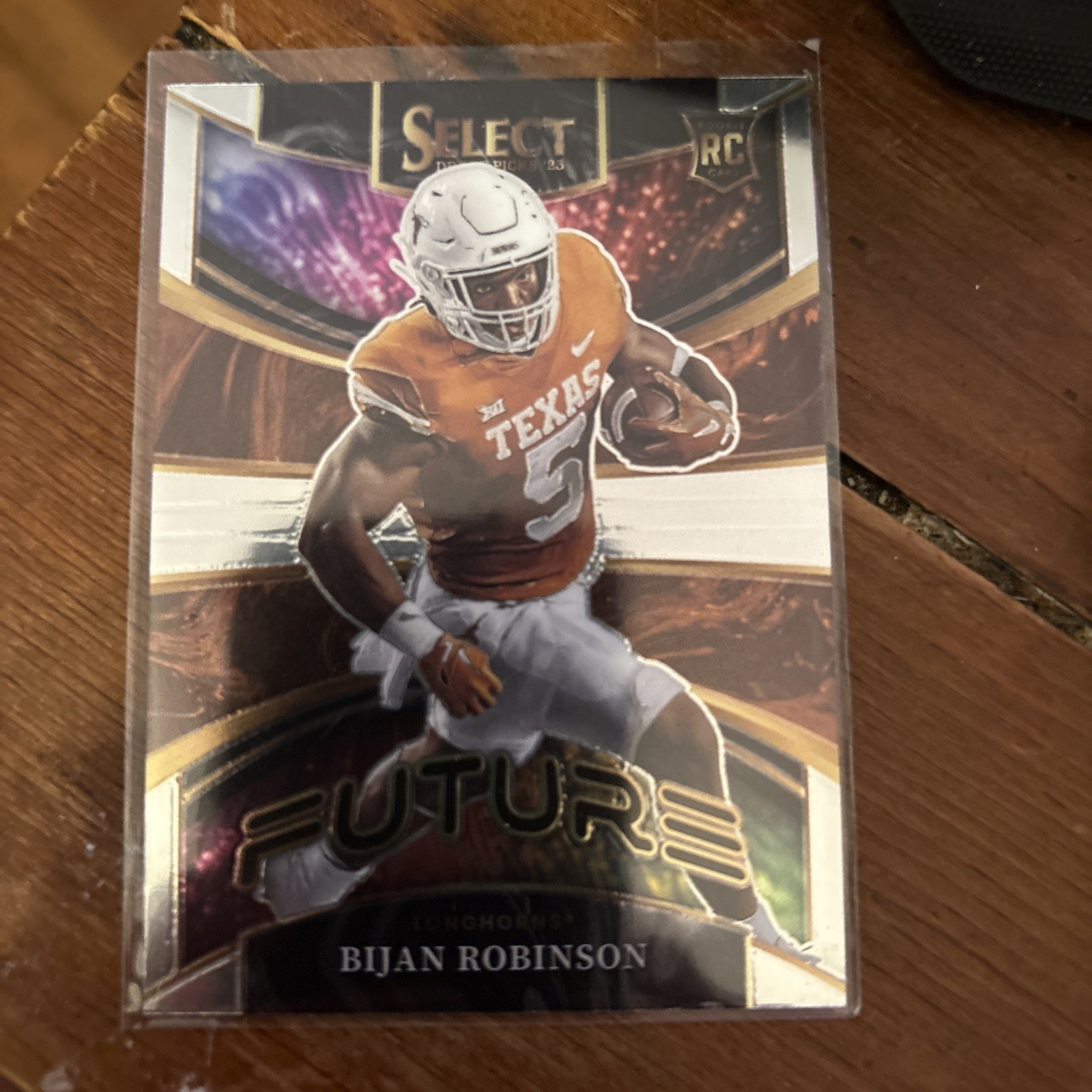 2023 Panini Select Draft Picks Future Bijan Robinson #FUT-8 Silver Prizm (RC)