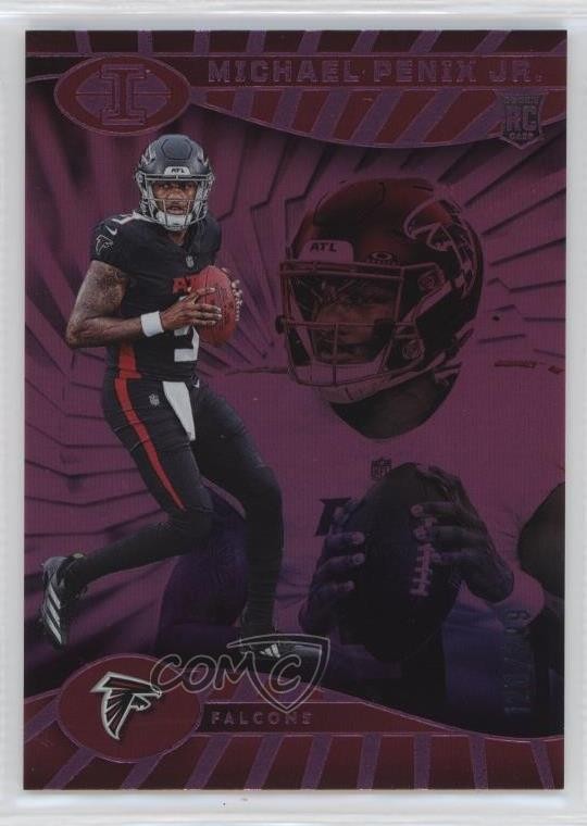 2024 Panini Illusions Trophy Collection Pink /299 Michael Penix Jr #4 6m7