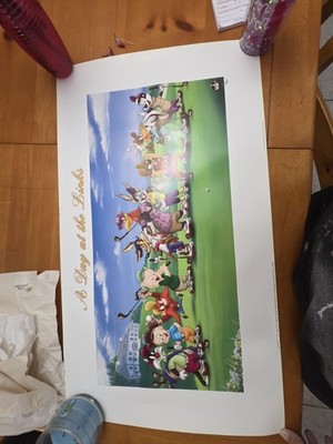 2001 Looney Tunes A Day at the Links Limited Edition Lithograph Golf Print