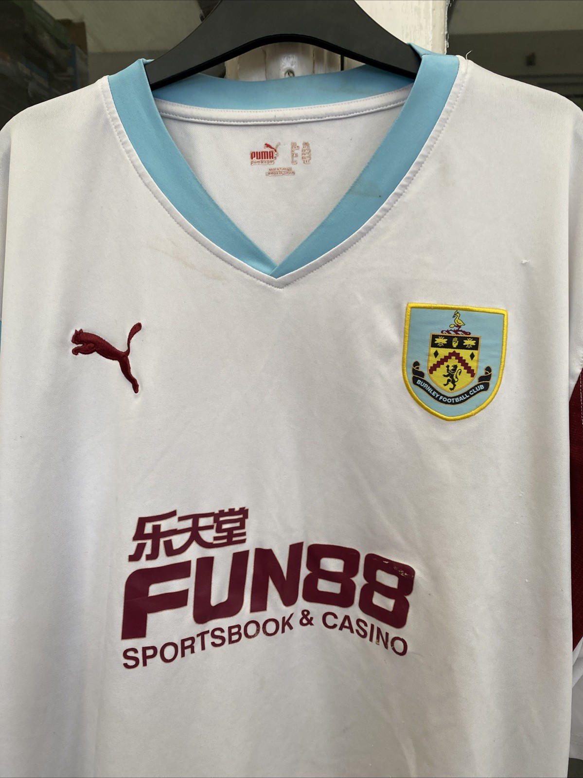 Burnley 2010-11 Away Football Shirt Puma XXXXL thumbnail 3