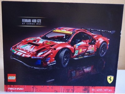 Lego Technic  42125 Ferrari 488 GTE AF Corse #51 -100%  komplet mit BA und OVP
