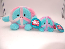 BUM BUMZ RetroBumz Megs The Peace Sign 8  Soft Plush Kellytoy NWT NEW and 5"