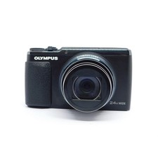 Olympus Stylus SH-60 Digital Camera - Black - 16MP 24x Zoom - Tested Working