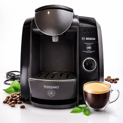 Bosch Tassimo TAS4702UC Single Serve Coffee Maker Black / fast shipping 