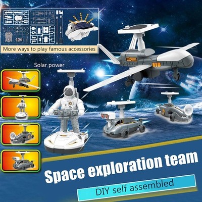 Solar Space Science DIY Robot Kits Building Education Toys Gift For Kids US New