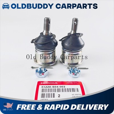 OEM 2X For Honda Civic CR-V Acura Integra Front Lower Ball Joint 51220-S04-003