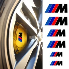 6pcs Car Brake Caliper Sticker Heat Resistant Decals For Bmw 6pcs Car Brake Caliper Sticker Heat Resistant Decals For Bmw
