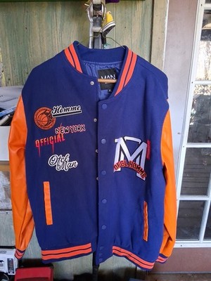 Rare BoohooMAN Official Xl Homme Varsity Bomber Jacket