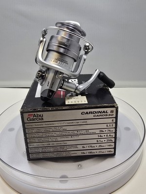 ABU GARCIA Cardinal S30 Spinning Fishing Reel 5.1:1 Gear Ratio Silver CARD S30