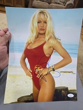 Authentic Autographed Photo of Pamela Anderson 12x18 coa jsa