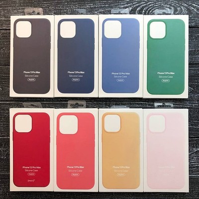 High End Silicone Case  MagSafe Charging Cover For iPhone 12 13 14 15 Pro Max