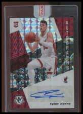 2019-20 Panini Mosaic - Rookie Auto Mosaic Tyler Herro #RA-THR Silver...