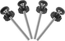 4Pcs Universal Baby Gates Threaded Spindle Rod, M8 8mm Replacement Bolt Part f