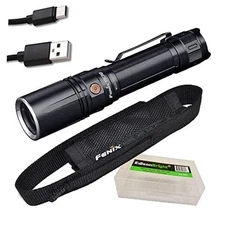 EdisonBright Fenix TK30 1312 yardas ultra largo haz tiro recargable LEP 