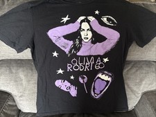 Olivia Rodrigo guts Tour Concert Shirt Official Merch Black Size Large