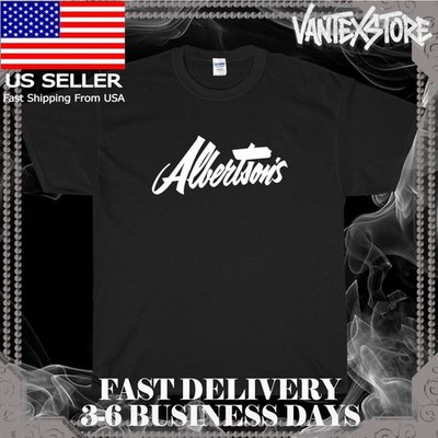 NEW SHIRT ALBERTSONS CLASSIC LOGO MEN'S T-SHIRT FUNNY AMERICAN USA SIZE S-5XL