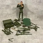 VINTAGE 1960'S MARX STONY STONEWALL SMITH ACTION FIGURE WITH ACCESSORIES