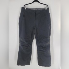 Lands End Black Women's Ski Snow Pants Size XL