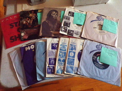 Michael Jackson & The Jacksons Set Of 12 45s w Picture Sleeves & PROMOs