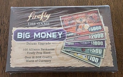 Firefly The Game Big Money Deluxe Upgrade NEW Gale Force 9 Nine GF9