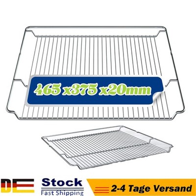 2x Grillrost Backofen 465x375x20mm für Bosch Siemens 00662999 00574876 17008354