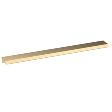 Nuie 300mm Brushed Brass Finger Pull Handle