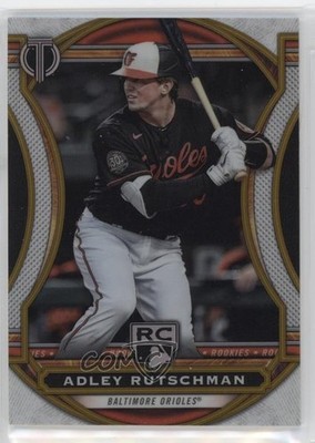 2023 Topps Tribute Rookies Gold /75 Adley Rutschman #91 Rookie RC 1pz4