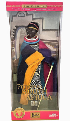 BARBIE 12'' Dolls of The World Collector Edition PRINCESS OF SOUTH AFRICA