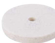 Polishing wheel; Ø: 75mm; felt; Holder: asse...